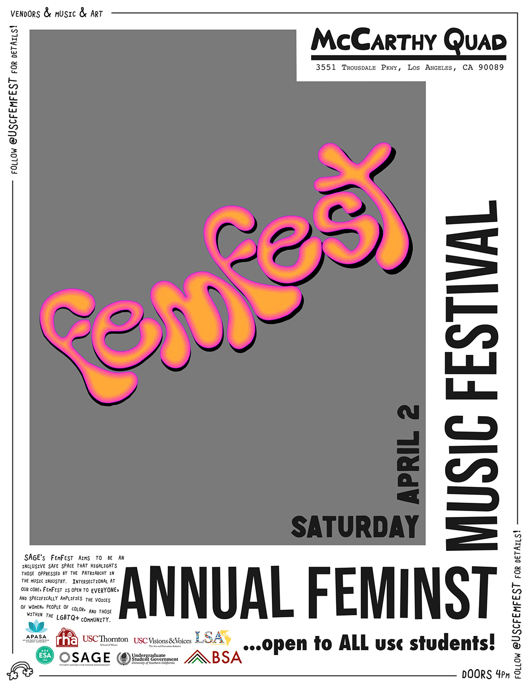 v1 layout – Femfest 22 Poster